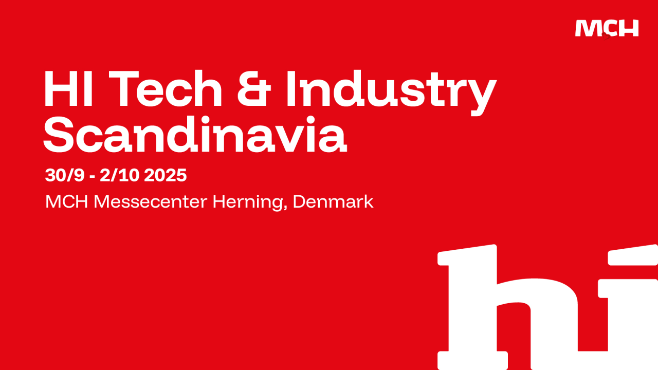Besøk Tormatic AS på HI-messen 2025 - HI Tech & Industry Scandinavia. Møt Terje Augestad og Flemming Gaarn Nielsen på stand M9598.

